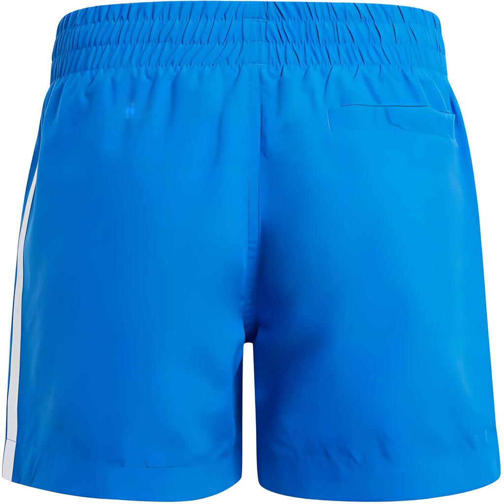 Adidas Originals Adicolor 3-Stripes Side Stripe Fashion Comfortable Soft Swim Shorts Men Swim Shorts Blue IY1550