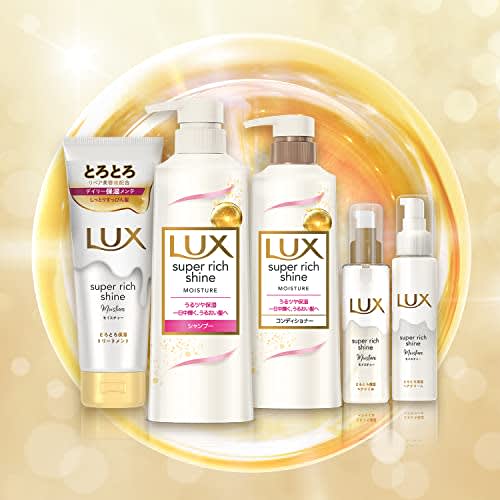 LUX Super Rich Shine Moisture Shampoo Conditioner Pump Pair 400g+400g+70g
