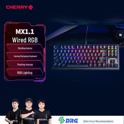 CHERRY MX1.1 Aurora RGB Mechanical Gaming Keyboard