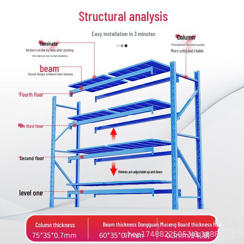 Storeroom Shelving Racks for Storage