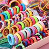 Girl hair accessories, girl accessories, women's headbands, elastic hair ties, ponytail holders, rubber hair clips, rope hair accessories (780 pieces)