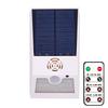 2-In-1 Solar Motion Sensor Detector Alarm Light Remote Control Siren Waterproof 129dB Siren Lamp For Home Outdoor Yard Farm