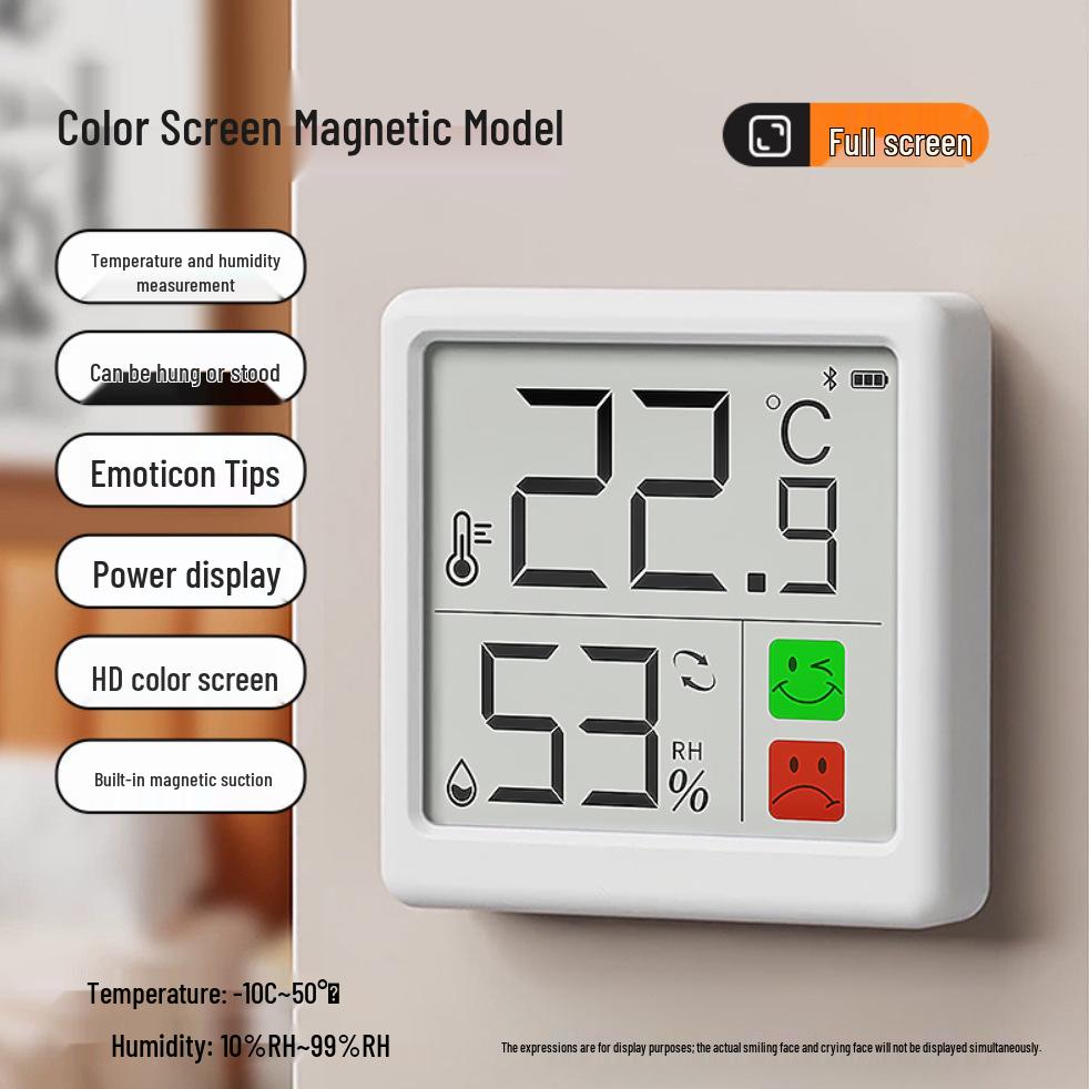 High-Precision Indoor Thermometer & Hygrometer for Baby Room