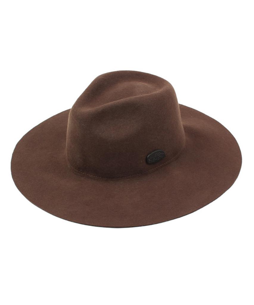 Yunibeosyeolkemiseuteuli Black Metal Long Wool Fedora Br Metal Long Fedora