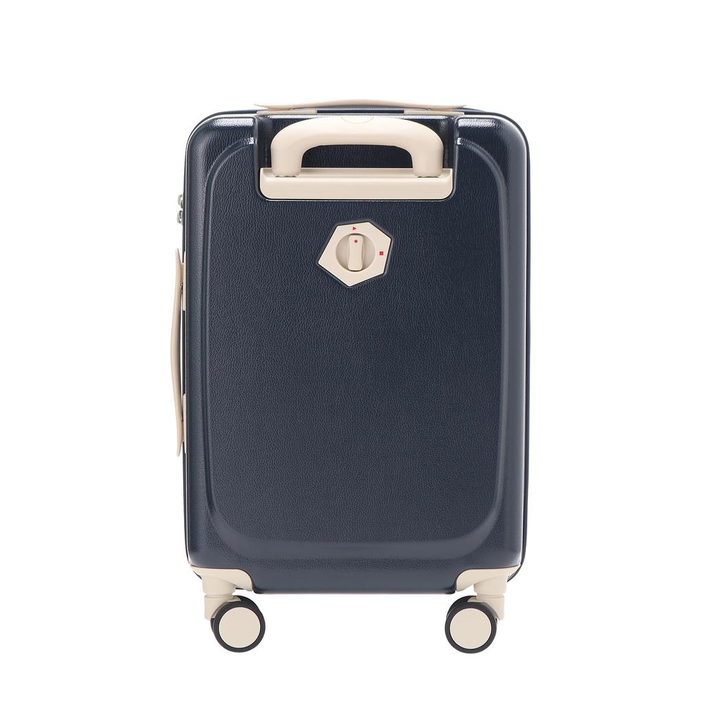 Hunt Handgepäckkoffer, Kleine Größe, 1-2 Tage/2-3 Tage, 30L, Rollenstopper, Doppelrollen, TS-Zahlenschloss, 2,8 kg, Polmelo, Nein. 05871