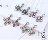 Bohemian Rhinestone Crystal Zinc Alloy Earrings for Women