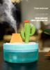 Seven-Color USB Flower Air Humidifier for Desk or Car