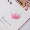 DIY PVC Glitter Crown Hair Clips and Ties for Clothing Accessories