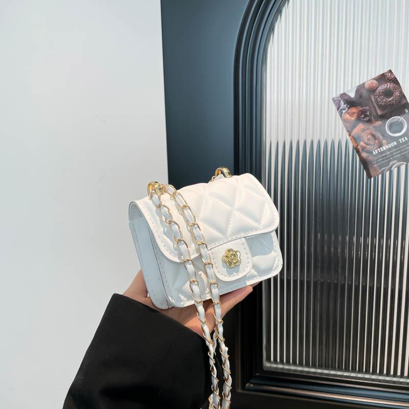 Nuovo Arrivo Mini Borsa a Catena in Ecopelle Piccola Borsa Quadrata da Donna