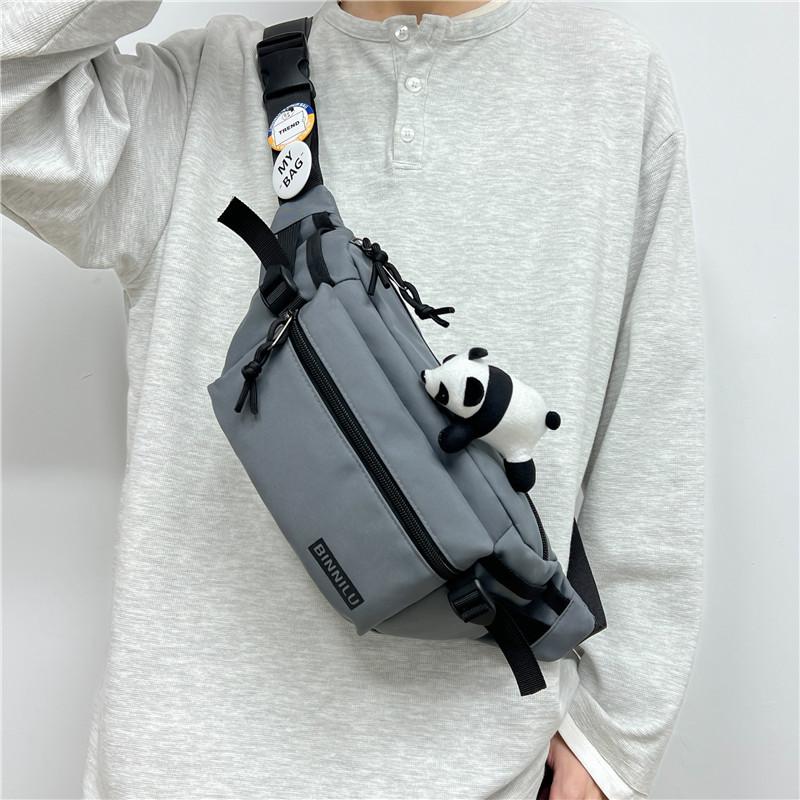 Herren Umhängetasche Vielseitige Studenten Schultertasche Lässige Herren Schultertasche Herren Brusttasche