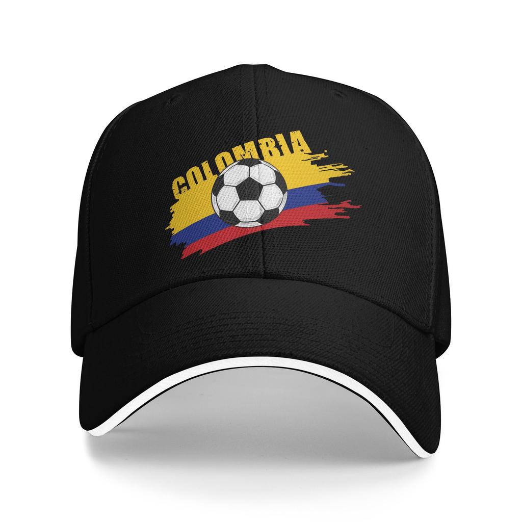Colombia Heart Colombian Heartbeat Vintage Colombia Map Sun Baseball Cap Spring Unisex Trucker Hat Cool Outdoor Sports Snapback Cap