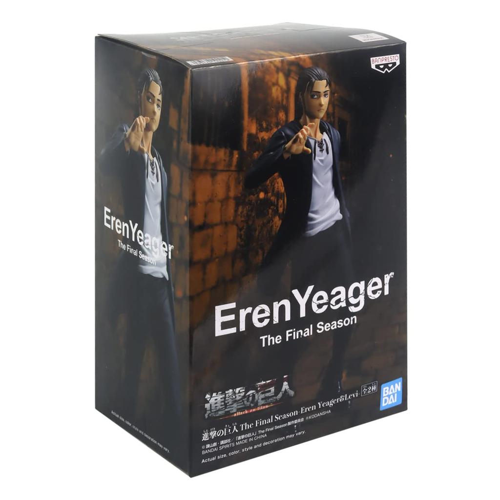 Útok na Titanu Poslední sezóna Postava Erena Yeagera a Leviho Erena Yeagera