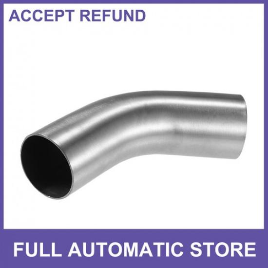 SINGLE OD 2 Inch 45 Degree Mandrel Bend Bend Tube Exhaust Elbow Pipe Universal