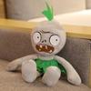 30cm Plants VS Zombies Peluche Jouets Peluche Microphone Zombie Zombie Journalier Dessin Animé Jeu Cosplay Figure Anime Cadeaux Enfants