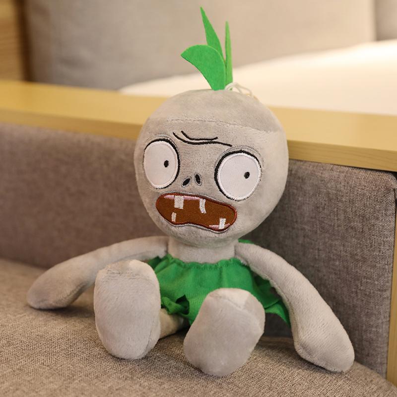30cm Plants VS Zombies Peluche Jouets Peluche Microphone Zombie Zombie Journalier Dessin Animé Jeu Cosplay Figure Anime Cadeaux Enfants