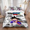 3pcs Dragon Ball Z Bedding Set: Perfect for Bedroom or Guest Room. Soft and Comfortable with No Core Included Yy251009193