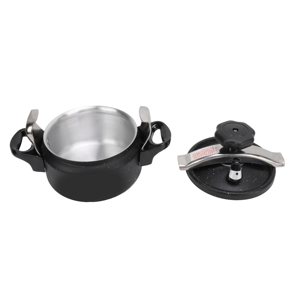 Pressure Cooker Aluminum Alloy Explosion Proof Large Capacity Compound Bottom Pressure Canner for Gas Stove Induction