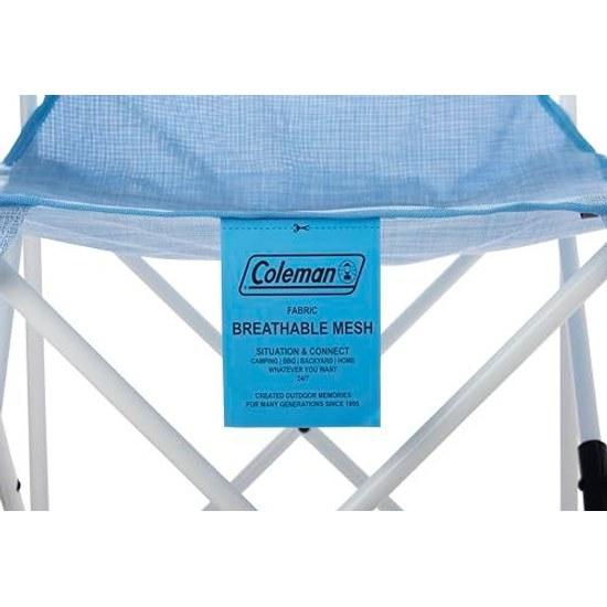 Coleman Fan Chair Mesh (Crystal Blue) Camp Outdoor Folding
