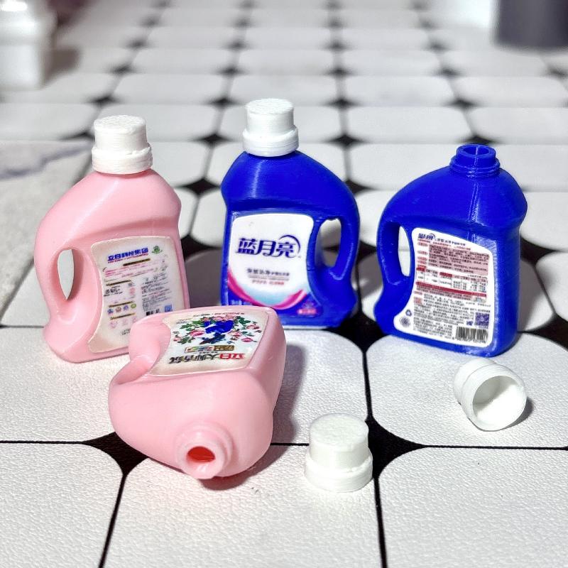 1 Piece Dollhouse Mini Laundry Detergent Model Supermarket Miniature Scene Decoration Doll Accessories