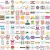 100 New Spanish Inspirational Graffiti Stickers Decorate Guitar Notebook Suitcase DIY Waterproof