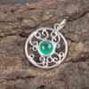 Green Onyx Pendant, 925 Sterling Silver Jewelry, Gift For Women Handmade Pendant Gemstone Jewelry