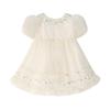 Famuka Baby Kids Long Ceremony Baby Baby 1st Sister 100 Days Short & Dress, Tulle, Sleeve, Spring/Autumn, Dress, Dress, Clothes, Girls, Children's