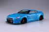 Aoshima Bunka Kyozai Liberty Walk 9 R35 1 Plastic Model (AOSHIMA) 1/24 No. LBWORKS GT-R Ver.