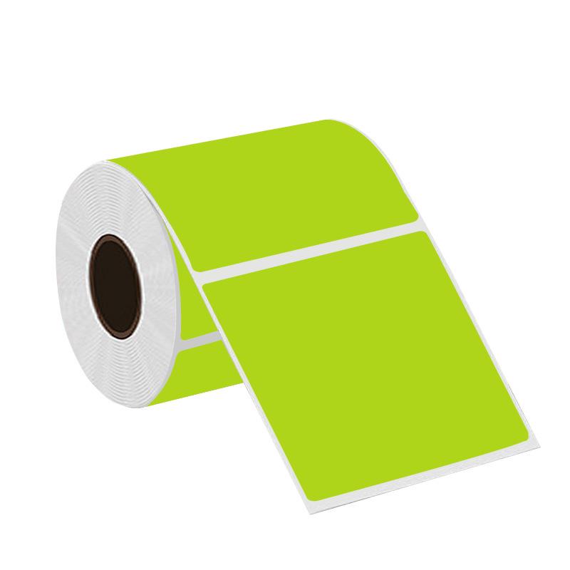 Detong P1 Color Three-Proof Thermal Label Paper 30x40mm Adhesive - Customizable