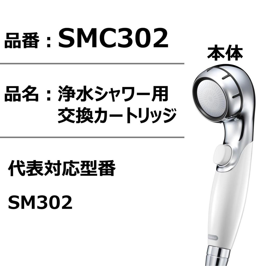 Náhradní náplň do sprchové hlavice Cleansui Ultra Fine Bubble pro SM302 3 kusy SMC302 +