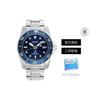 Seiko Prospe Business Casual Solar Movement Stainless Steel Strap Watch Men's Watches Blue Dial SNE585P1
