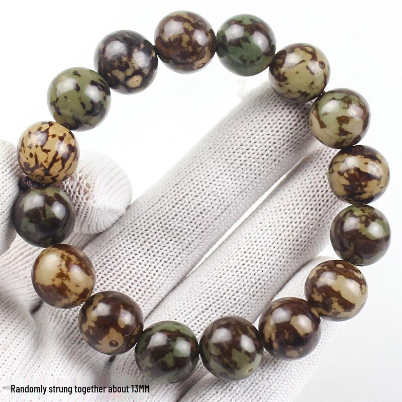 

Браслеты из корня бодхи и бусин из белого нефрита - буддийские четки для пар, мужчин и женщин, идеальный рождественский подарок