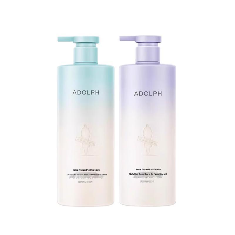 Adolph Plant Fragrance Shampoo & Shower Gel Set