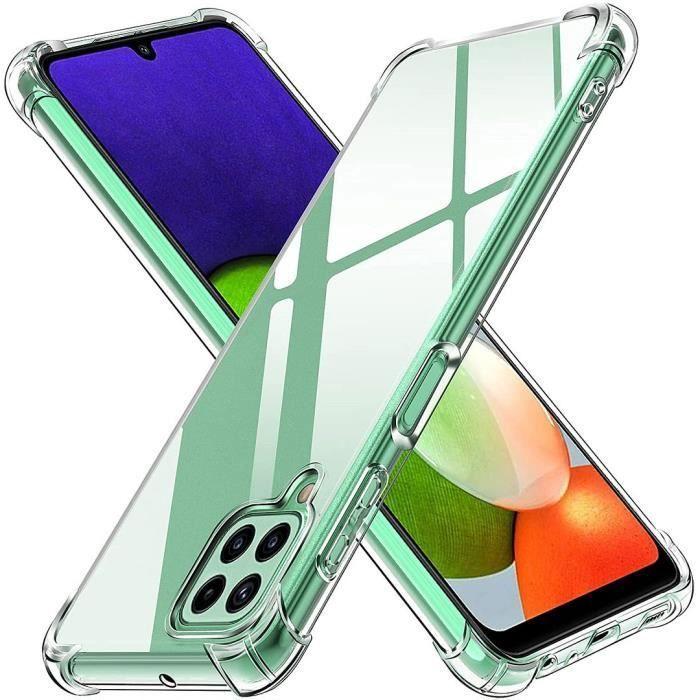 Coque de protection pour Samsung Galaxy A22 5G - PROSHOP - Coque gel souple - 6,6 pouces Transparent