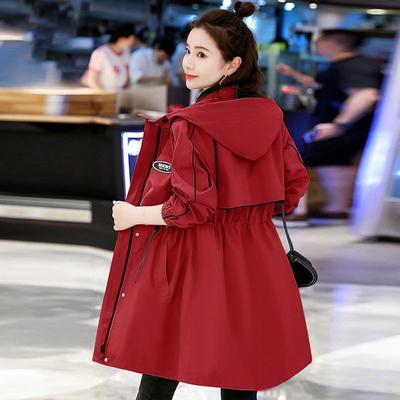 Fashionable Loose Women's  Windbreaker Coat, Stylish and Elegant Jacket