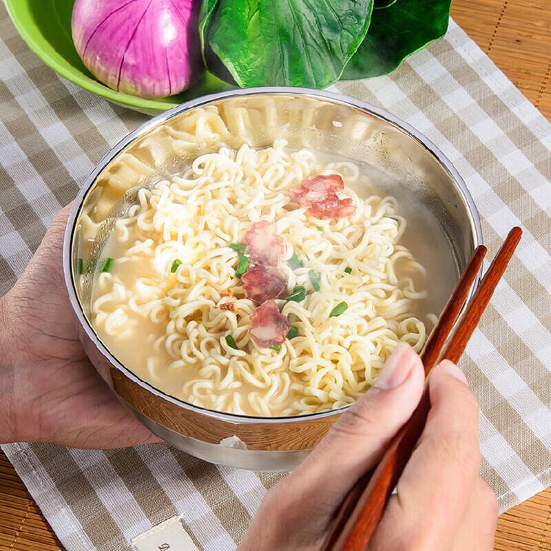 304 Stainless Steel Double-Layer Insulated Bowl Set