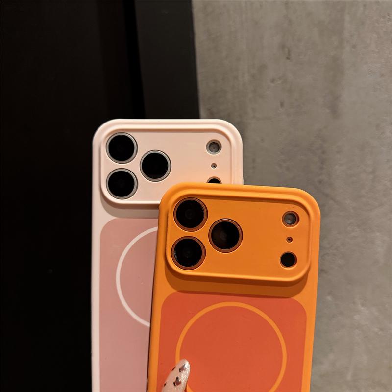Liquid Silicone Magnetic For  Phone Case For For Iphone 17 Pro Max Wireless Charge Cover For For Iphone 15 16 Pro Max Accessories