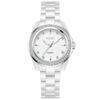 LIGE Elegant Women's Watches Ceramic Diamond Quartz Watch Fashion Waterproof Luminous Clock Ladies Wristwatch Montre Femme+BOX