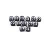 6Pcs Cute Mini Coal Ball Fairy Ornament Car Interiors Center Console Rearview Mirror Decoration Fun Cartoon Figurines Home Decor