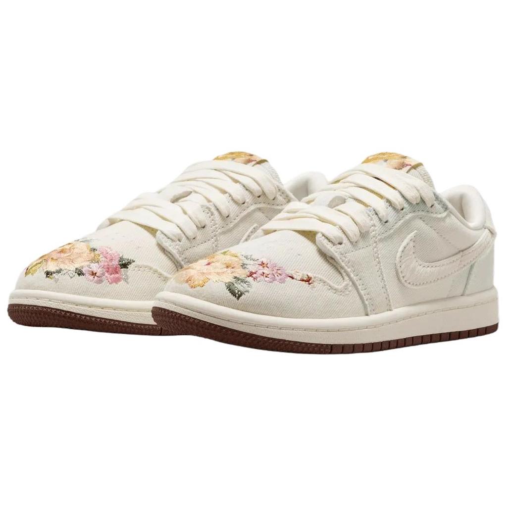 Air Jordan 1 Low OG PS Año Nuevo Chino 2026 Zapatillas para Niños Gris Football-Grey Sail IQ1109-011