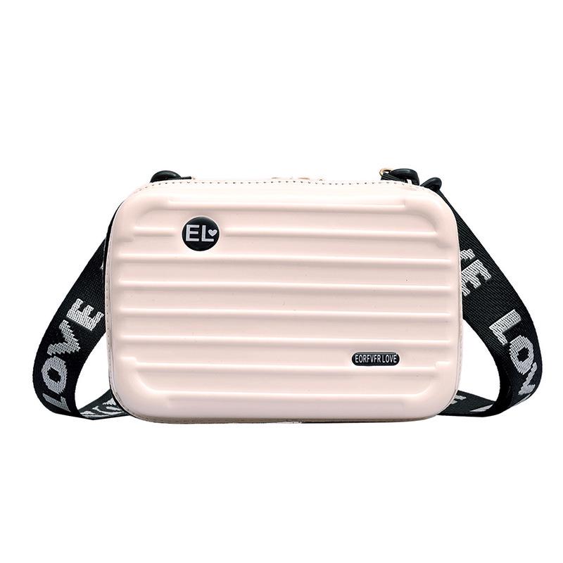 Bags bag women's new messenger bag women's mini suitcase mobile phone bag horizontal diagonal span small bag mobile phone bag