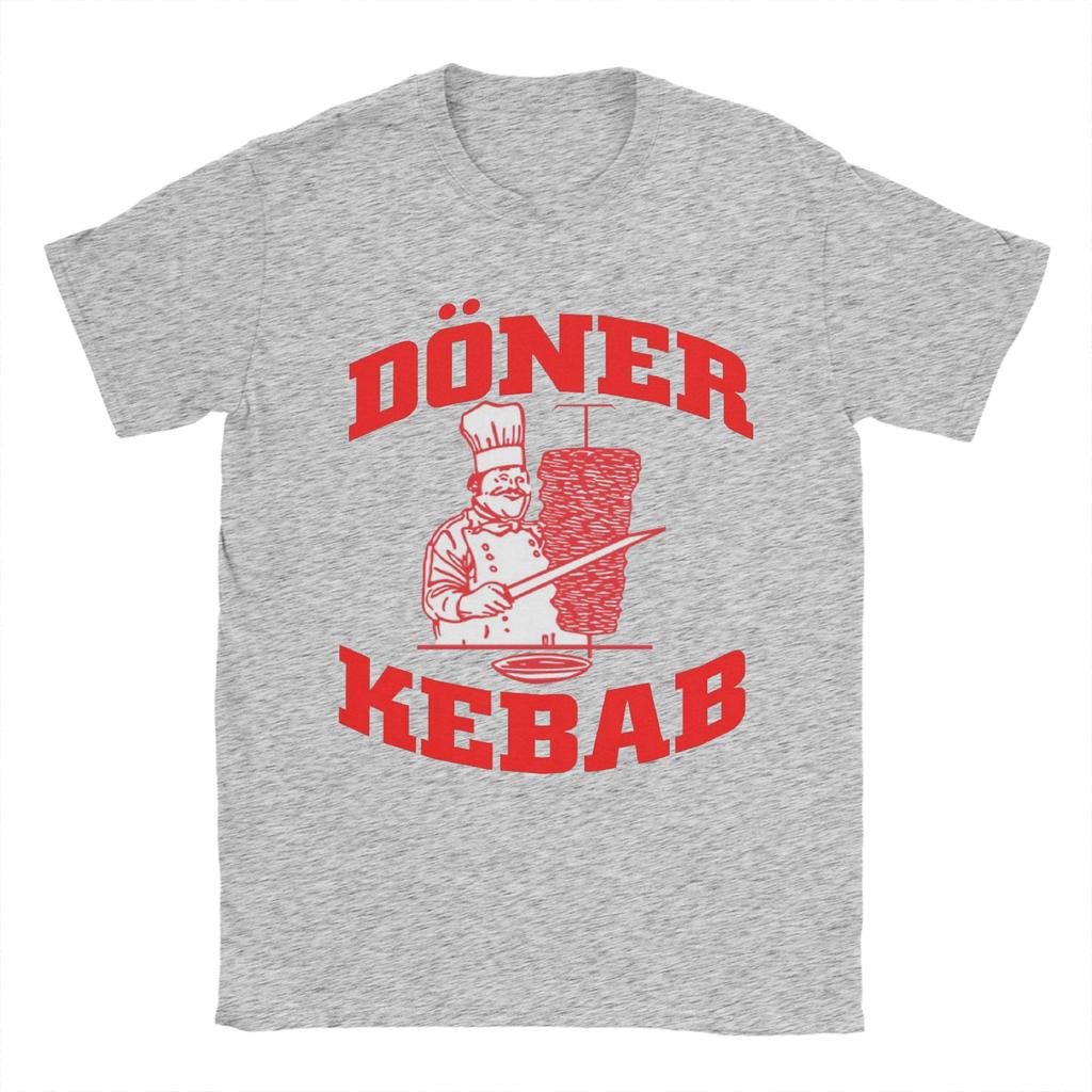 Hipster oner Kebab Turkish Kebab TShirts for Unisex O Neck Pure Cotton T Shirt Short Sleeve Tee Shirt Birthday Present Clothing