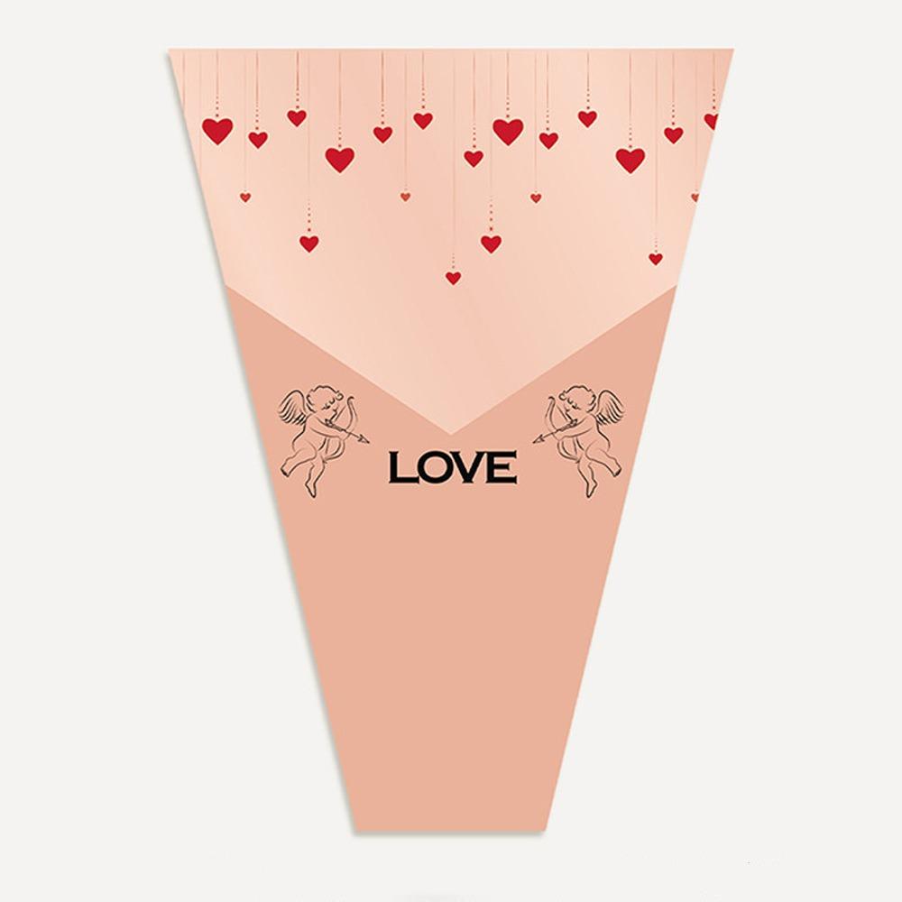 10 Pieces Transparent Flower Packaging Bags Waterproof Flower Arrangement Bags  520 Celebration