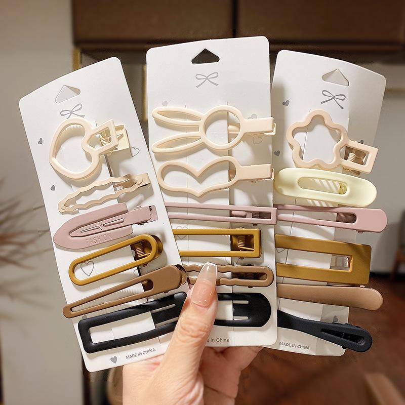 

Корейские шпильки BB Clip, набор из 6 штук : Стильный и универсальный головной убор для девочек. Flower