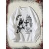 Original Design Dark Style Print Men'S Casual Sweatshirt