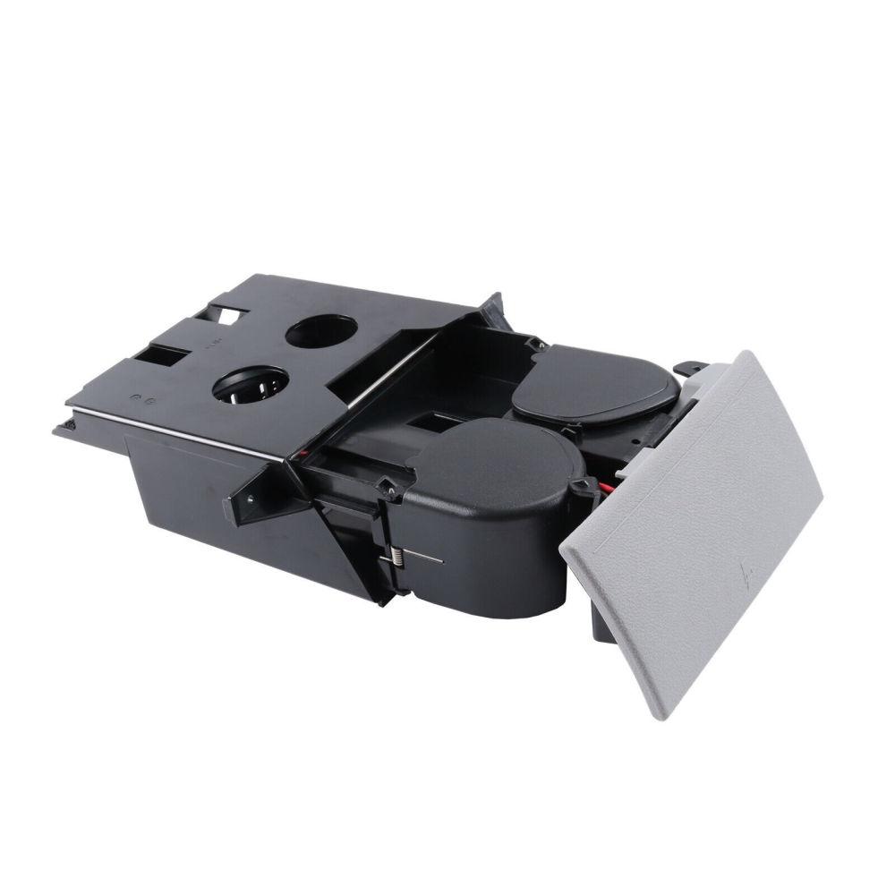 1pc Car Ashtray Cup Coin Holder Grey Front Water Cup Holder For Volkswagen T5 Transporter Rhd OEM7H285860130T Car Accessories