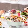 220V Household Two-Flavor Hot Pot Hot Pot Electric Chafing Dish Multi-Functional Cooking Pot