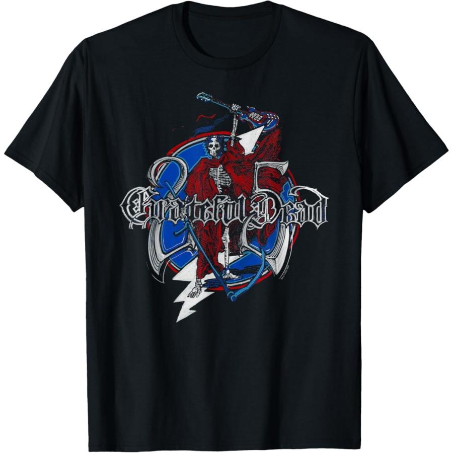 Grateful Dead 25th Anniversary Skeleton Vintage Band T-Shirt S