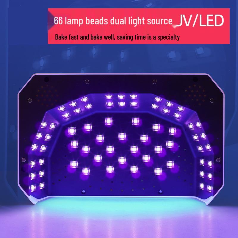 S18 Dual-Hand LED Gel Nail Lamp: 268W Touch Screen Manicure Machine