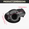 9L3Z-9927936-B Fuel Filler Housing Hinge Pocket Gas Cap Door Lid For Ford F150 F-150 2009 2010 2011 2012 2013 2014