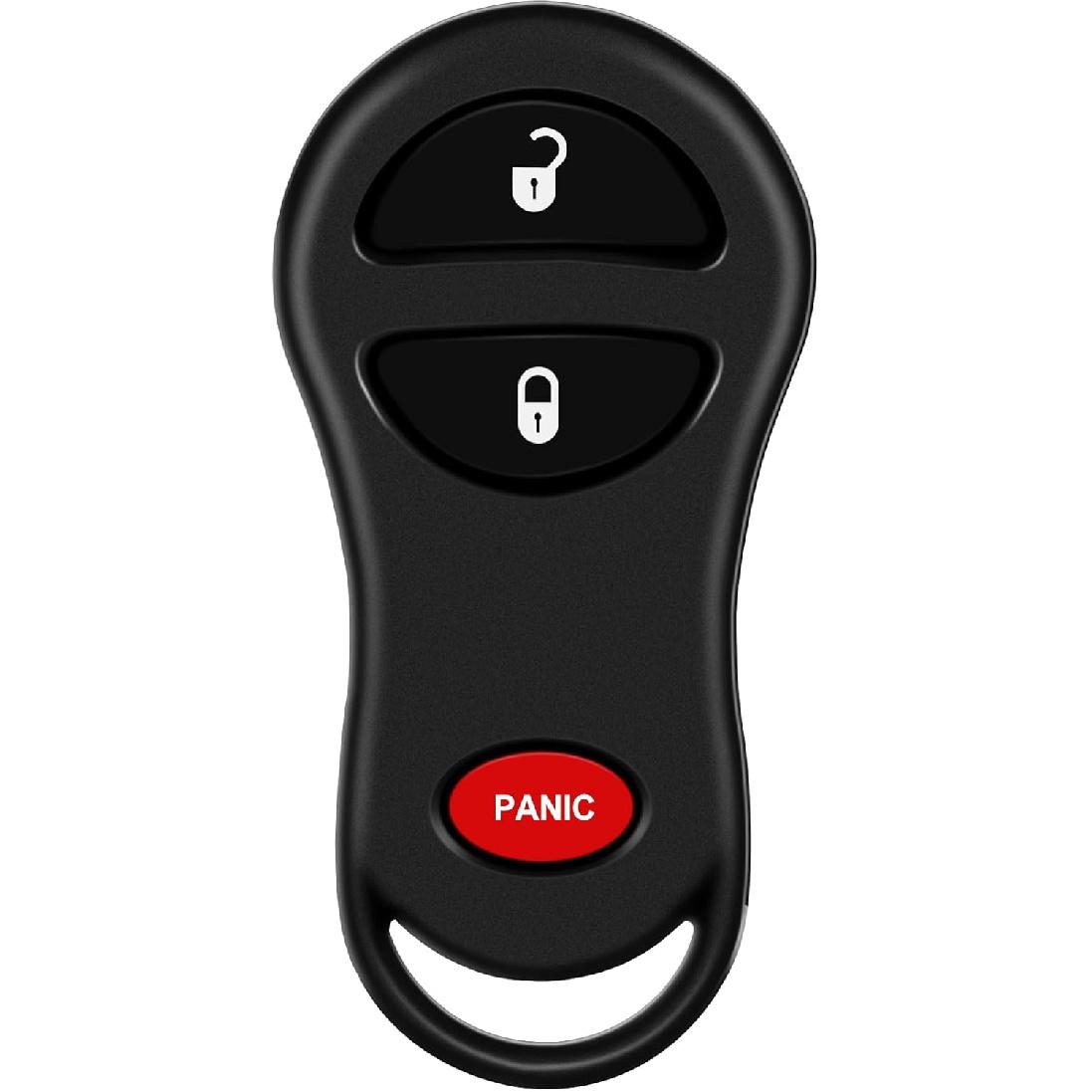 OCPTY Replacement 1Pcs Remotes Key Fob for Dodge Dakota Durango Ram 1500 for Jeep Cherokee Grand Cherokee for Dodge Ram 2500 3500 1999-2004 GQ43VT9T